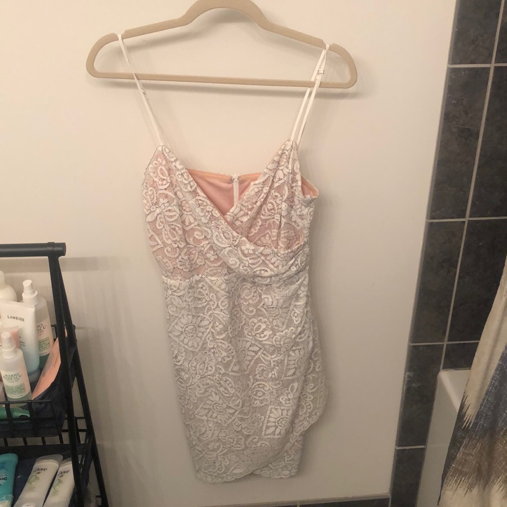 Worn once Lush ivory lace dress from Nordstrom